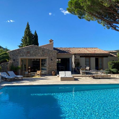 Lovely "Provence" Villa With Sea View, Private Heated Pool, Airco And Beautiful Garden Grimaud Eksteriør billede
