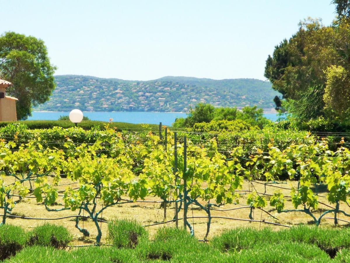 Lovely "Provence" Villa With Sea View, Private Heated Pool, Airco And Beautiful Garden Grimaud Eksteriør billede