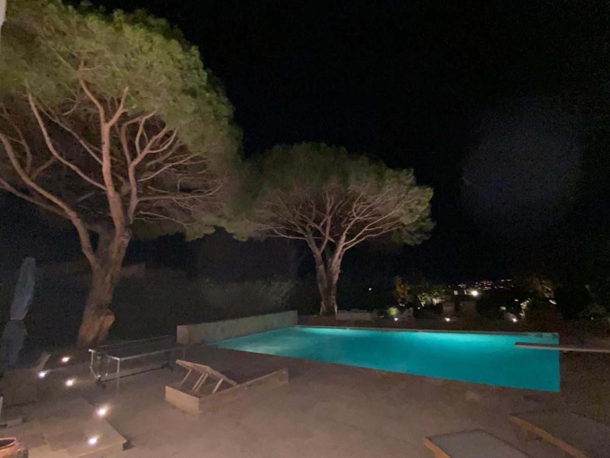 Lovely "Provence" Villa With Sea View, Private Heated Pool, Airco And Beautiful Garden Grimaud Eksteriør billede