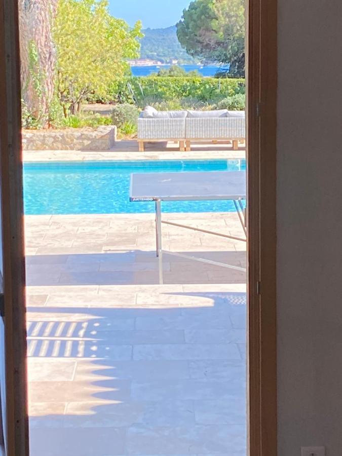 Lovely "Provence" Villa With Sea View, Private Heated Pool, Airco And Beautiful Garden Grimaud Eksteriør billede