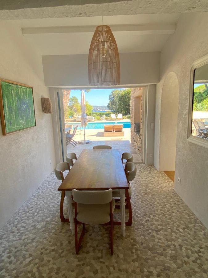 Lovely "Provence" Villa With Sea View, Private Heated Pool, Airco And Beautiful Garden Grimaud Eksteriør billede